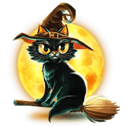 สัญลักษณ์รูปแมวดำ ของเกม Tricks And Treats