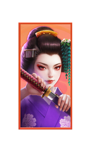 สัญลักษณ์รูปสาวสวยเกอิชา ของเกม Geisha is Revenge