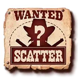 สัญลักษณ์รูป Scatter Symbol ของเกม Wanted Wildz
