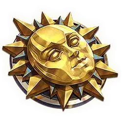 สัญลักษณ์รูปดวงอาทิตย์ ของเกม Zaida is Fortune
