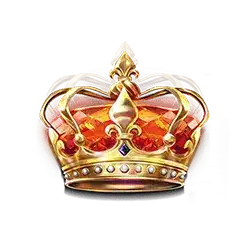 สัญลักษณ์รูปมงกุฎสีส้ม ของเกม Crystal Mirror