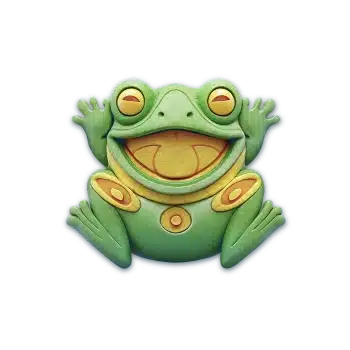 สัญลักษณ์รูปกบสีเขียว ของเกม Incan Wonders