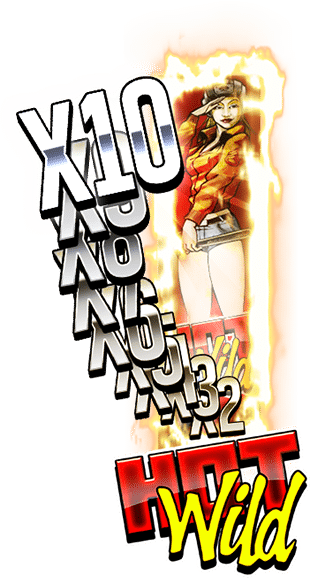 สัญลักษณ์รูปไวด์ ของเกม Hot Nudge