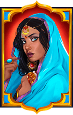 สัญลักษณ์รูปไวด์ ของเกม Golden Genie And The Walking Wilds