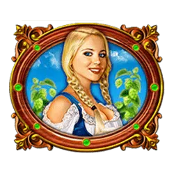 สัญลักษณ์รูปหญิงสาว ของเกม Oktoberfest