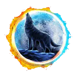สัญลักษณ์รูป Scatter Symbol ของเกม Wolf Moon Rising
