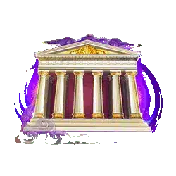 สัญลักษณ์รูปปราสาท ของเกม The Golden Owl Of Athena