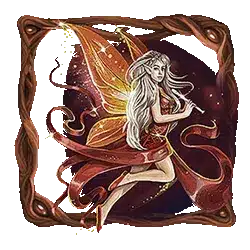 สัญลักษณ์รูปนางฟ้าสีส้ม ของเกม Faerie Spells